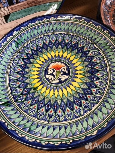 Блюдо ляган керамика