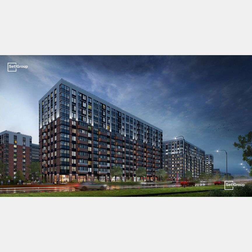 2-к. квартира, 65,8 м², 5/12 эт.