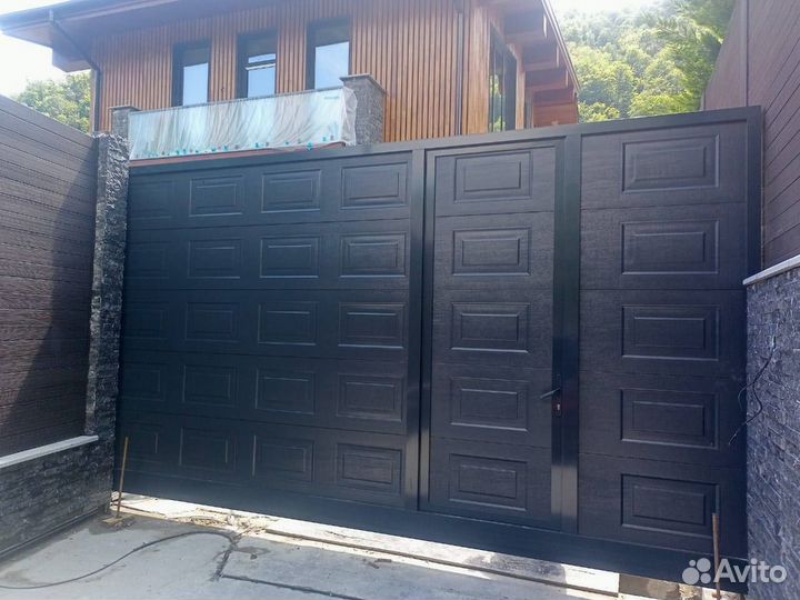 Ворота из алюминия откатные