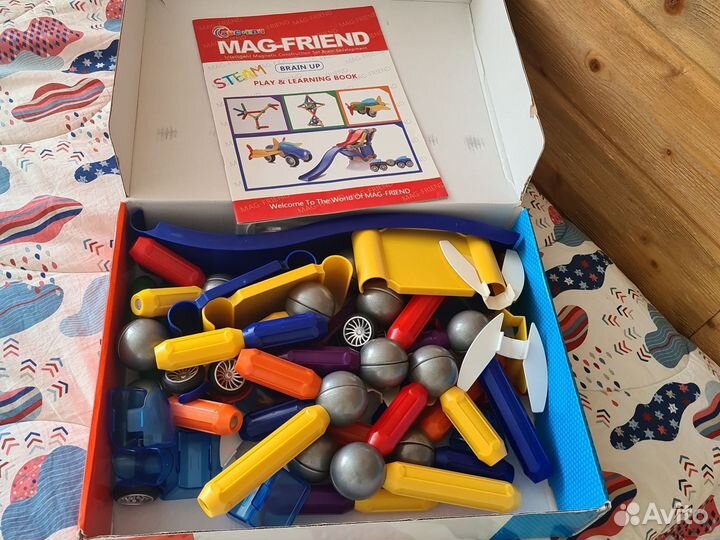 Магнитный конструктор бу