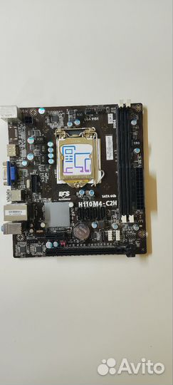 Материнская плата LGA1151 ECS H110M4-C2H
