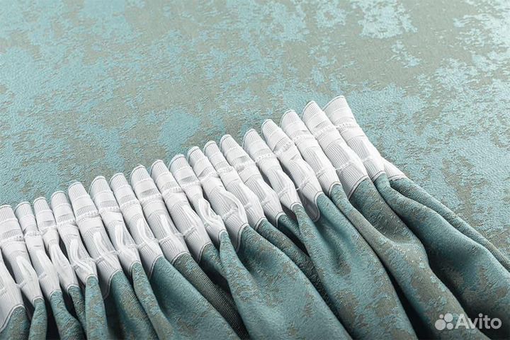 Шторы мраморные комплект