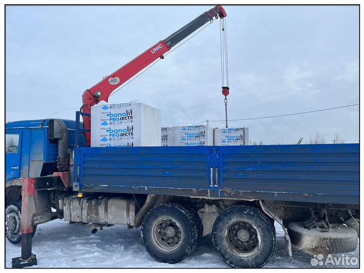 Газобетонные блоки 600x300x200