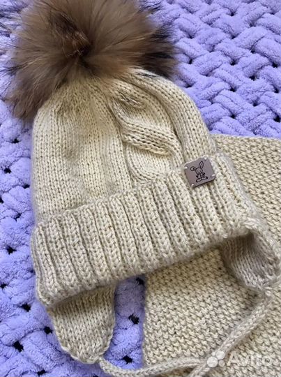 Новые комплекты шапка и снуд