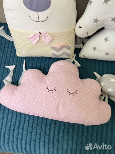 Бортики в детскую кроватку