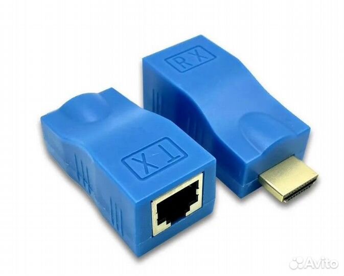 Переходник hdmi-RJ45 H201