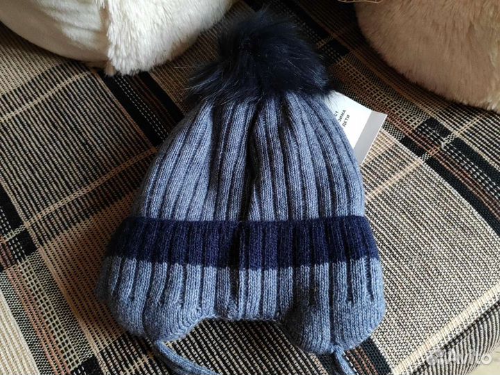 Шапка мальчику 52-53