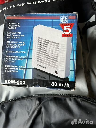 Вентилятор вытяжной Soler & Palau EDM-200 S