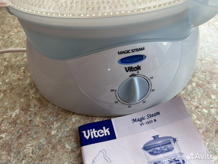 Пароварка vitek vt-1551