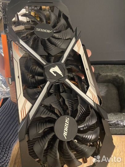 Видеокарта gtx 1080 ti aorus gigabyte