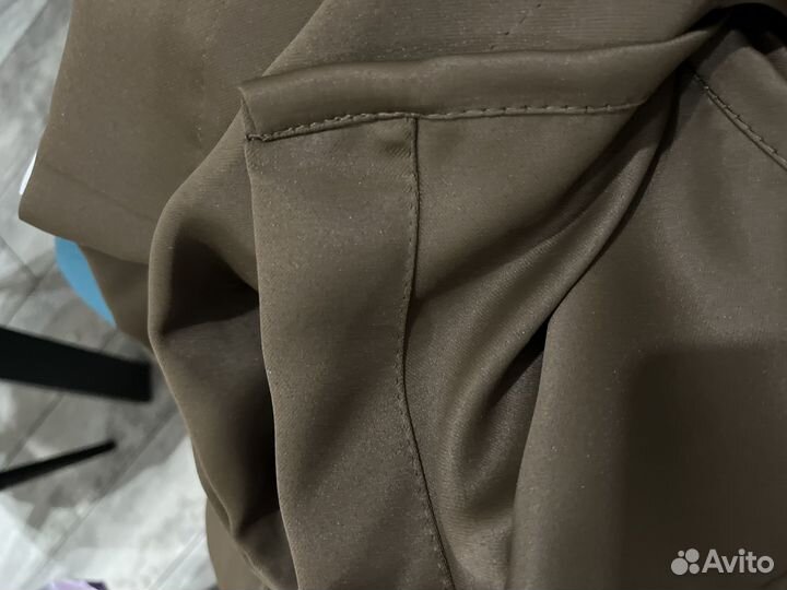 Шторы блэкаут коричневые