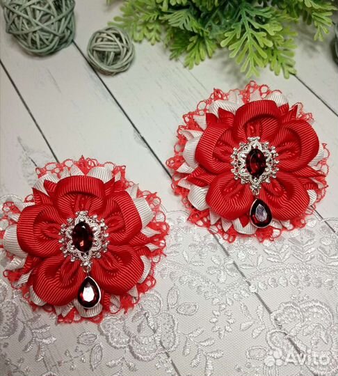 Бантики-цветочки