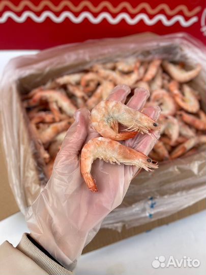 Королевские креветки 40/60 в/м