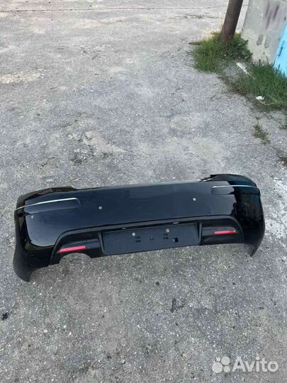 Задний бампер Peugeot 407,рестайлинг