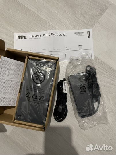 Док-станция lenovo thinkpad USB-C dock gen2