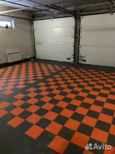 Пвх плитка в гараж