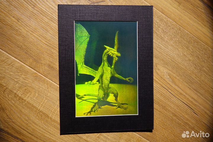 Дракон. Лазерная голограмма картина