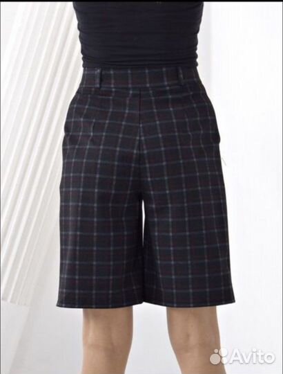 Шорты женские новые в клетку