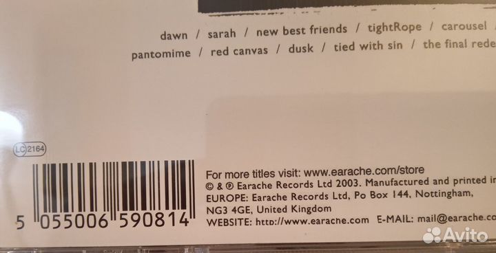 Wolverine-Cold Light of Monday Earache UK 2003