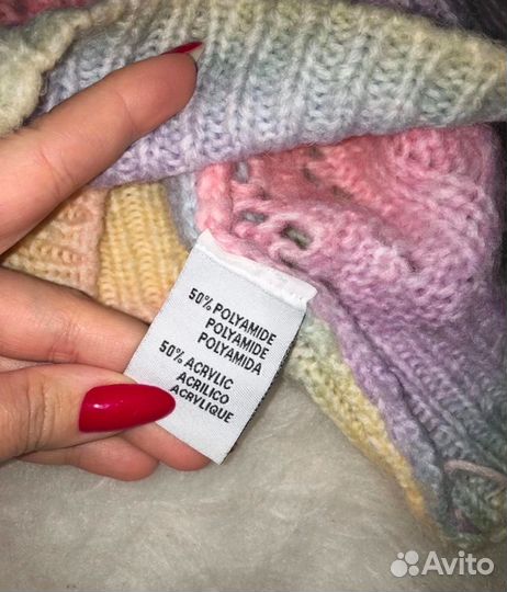 Свитер джемпер мягкий градиент М/L