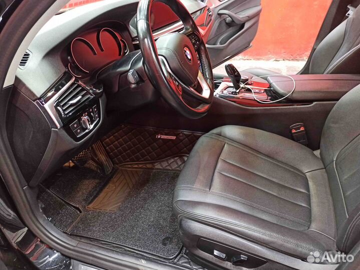 3D коврики из экокожи BMW 5 G30 2019