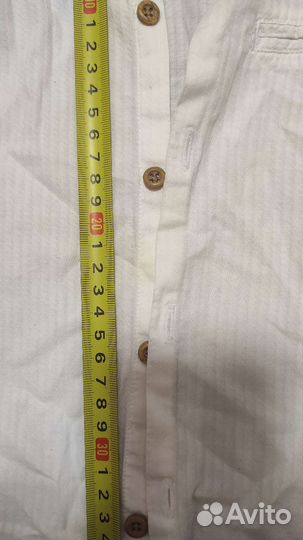 Рубашка белая Zara на 3 года
