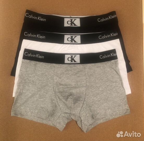 Calvin Klein трусы мужские в подарочной коробке