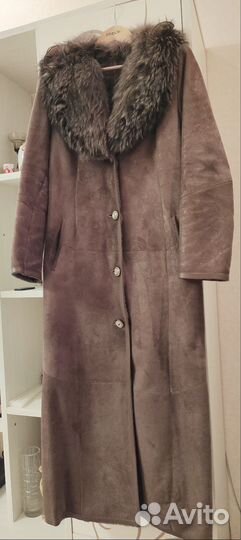 Дубленка натуральная женская 48 50