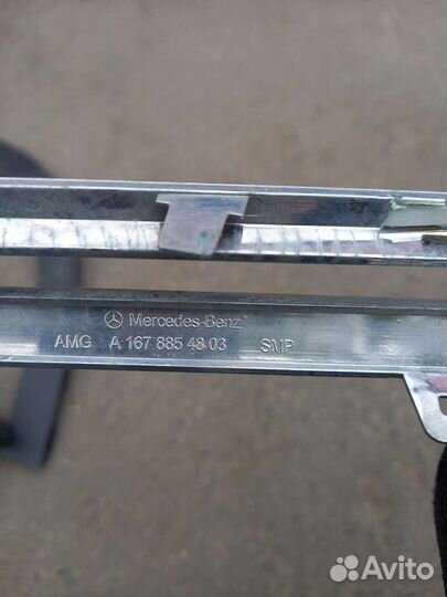 Хром решётки Радиатора Mercedes GLE 167