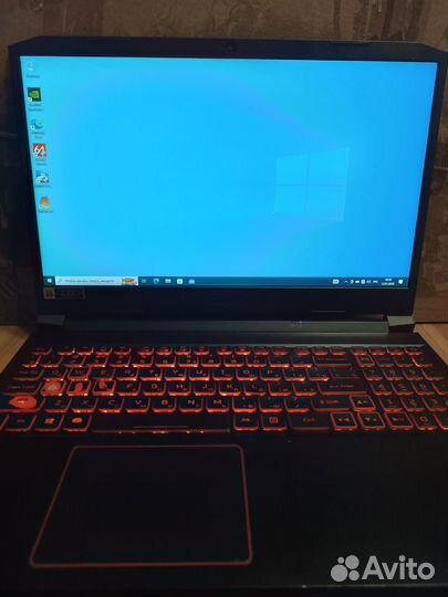 Игровой Acer Nitro 5 i5-10300H/16Gb/GTX 1650Ti/SSD