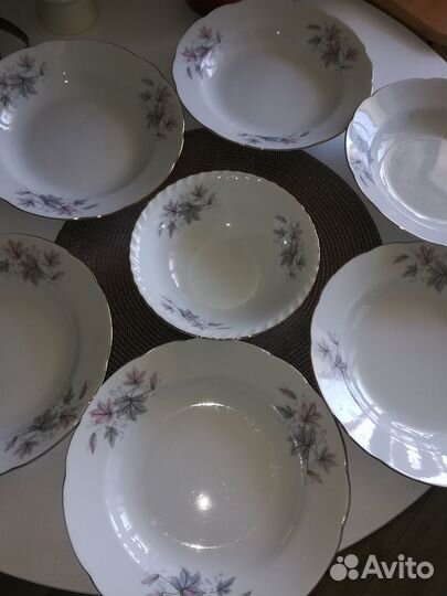 Тарелки и салатник Япония винтаж