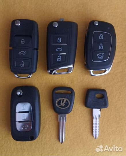 Изготовление ключей с чипом для авто