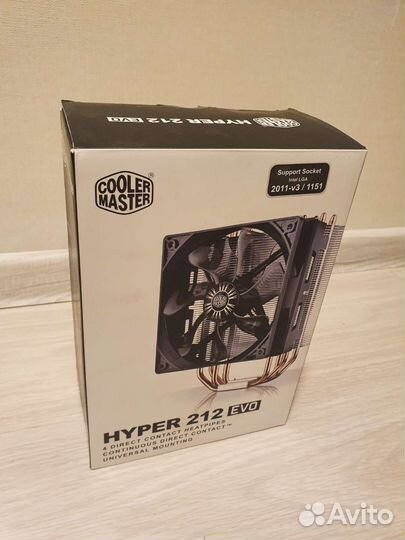 Кулер для процессора Cooler Master Hyper 212 EVO