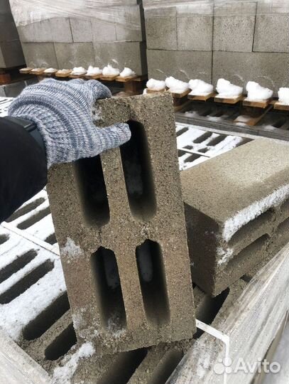 Керамзитобетонный блок