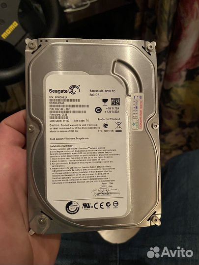 Жесткий диск seagate barracuda 500gb