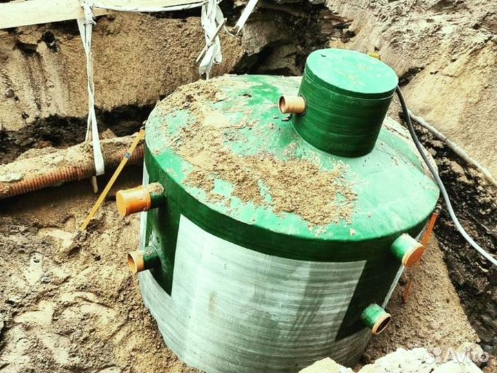 Септик эко Аквалос 7 с переливом