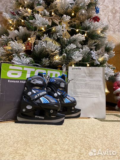 Коньки детские раздвижные 27 30