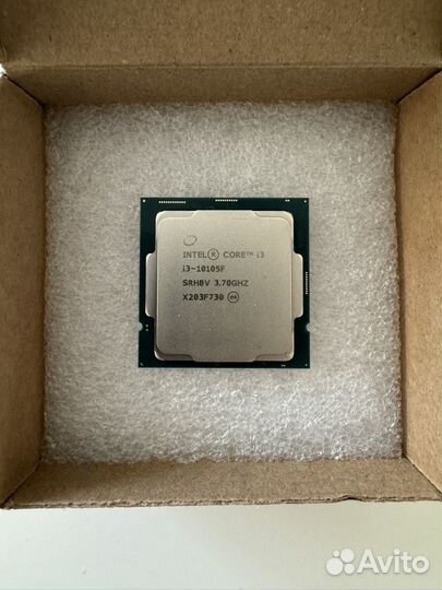 Процессор intel core i3-10105f oem, новый