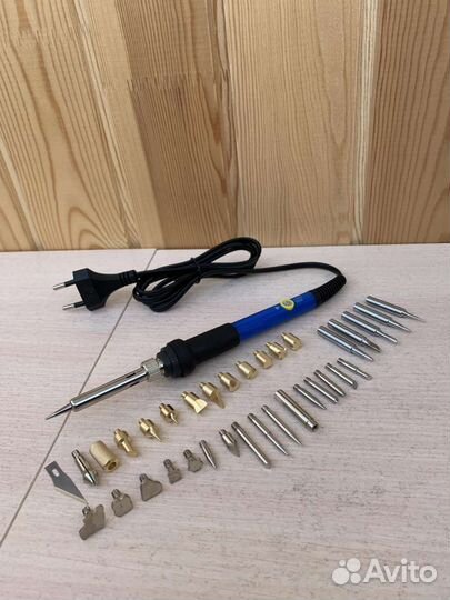 Набор для выжигания по дереву и паяльник