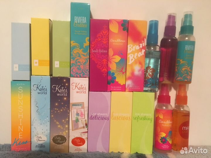 Парфюмерия Эйвон снятая с продаж