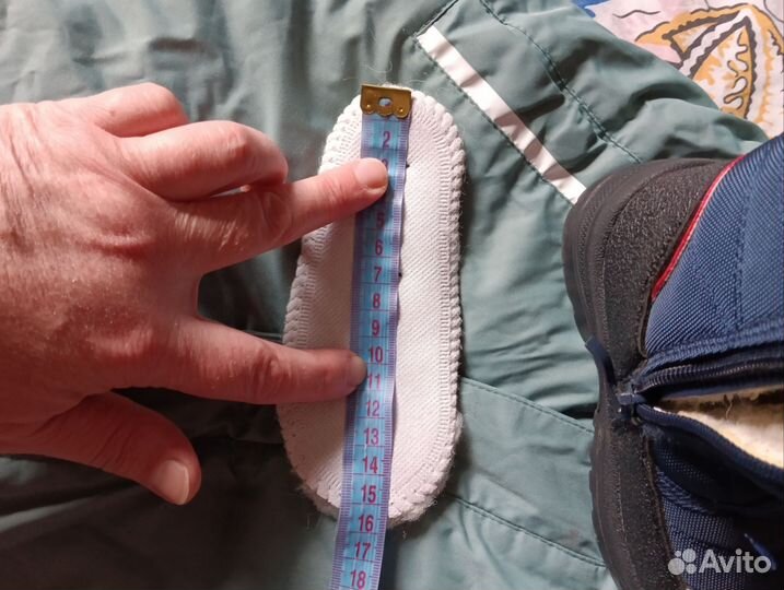 Сапоги зимние детские 25 размер