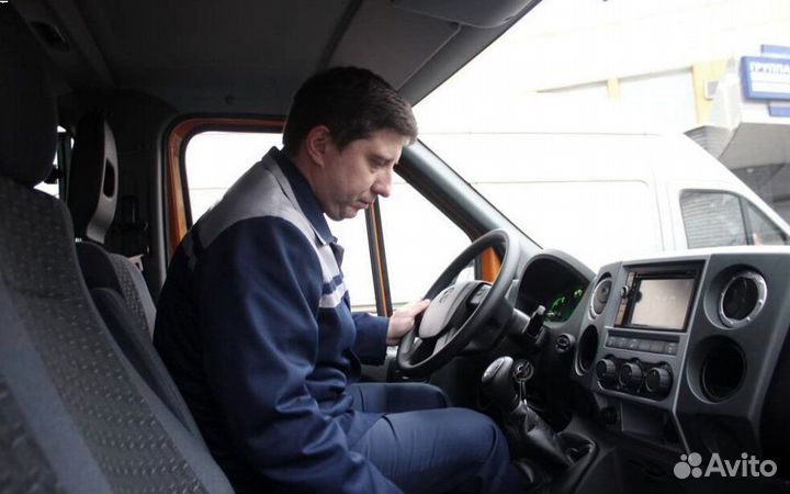 Водитель на газель