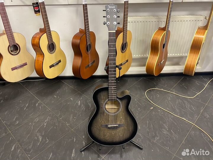 Shinobi B-1/BK акустическая гитара