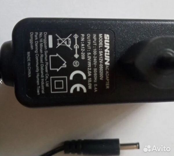 Блок питания Sunnun 5V \ 2А (10W) DV8235