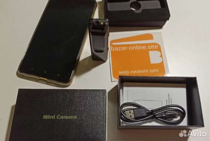 Мини камера видеонаблюдения регистратор