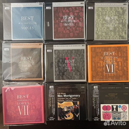 Диски CD xrcd sacd под заказ из японии фирм