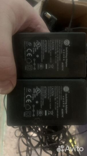 Блок питания 9v 2A, 9.3v 2A, 7v, 7.3v, 12v, 21v