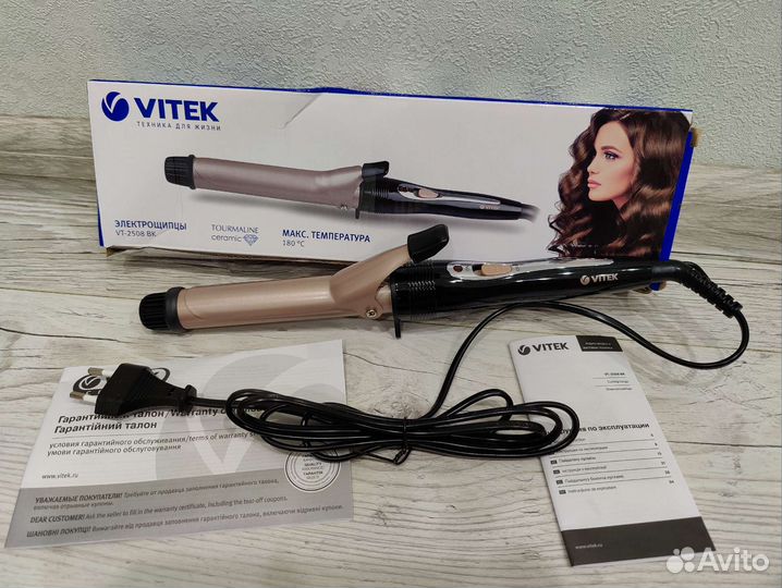 Плойка/стайлер для волос новая Vitek