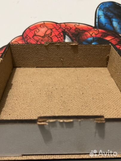 Пазл деревянный человек паук