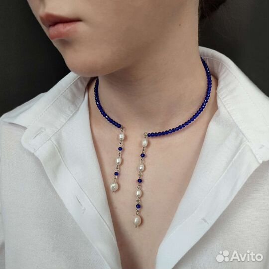 Чокер / колье / украшение на шею серьги